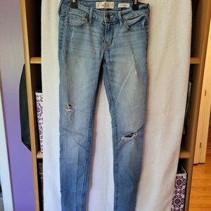 Low rise super skinny jean